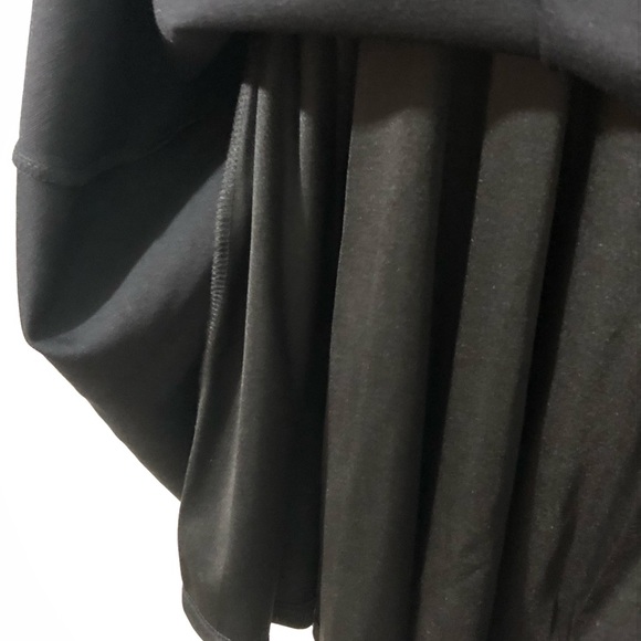 NWT LULU’S Don’t Stop the Beat Backless Crisscross Skater Dress Blk Sz M - Picture 11 of 15